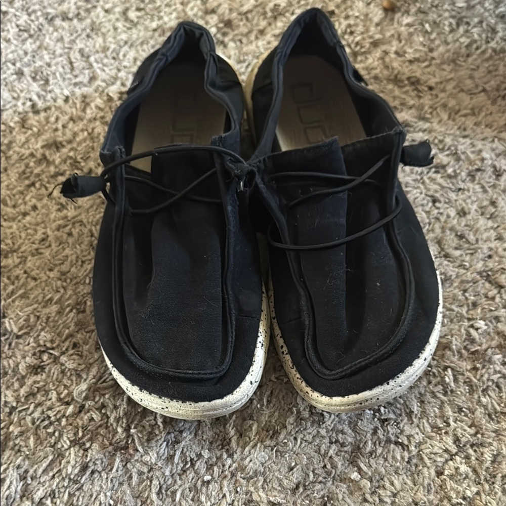 Hey Dude Women's Black Sneakers